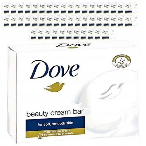 Pakiet 48 x Mydło Dove Beauty Cream Kostka Original 3w1 90g