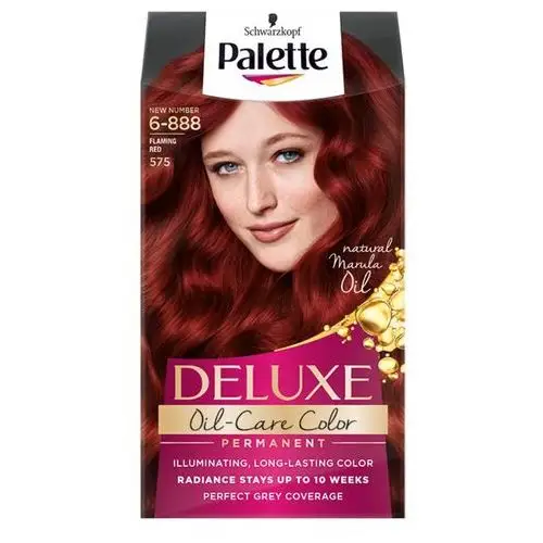 Farba do włosów 575 (6-888) intensywna czerwień Palette
