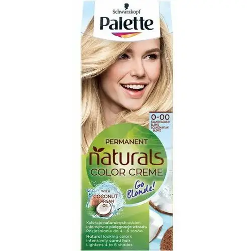 Permanent naturals color creme go blonde rozjaśniająca farba do włosów 100/ 0-00 skandynawski blond (p1) Palette
