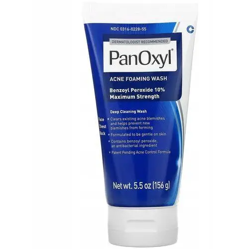 PanOxyl Acne Pianka do mycia twarzy 156 g