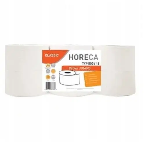 Papier toaletowy bezzapachowy Jumbo Horeca 12 szt