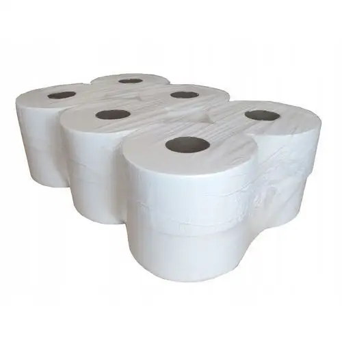 Papier toaletowy jumbo biały 2 warstwy 180mb 12szt