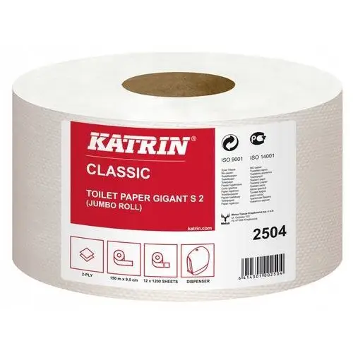 Papier toaletowy Katrin 2504 Jumbo x12