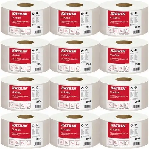 Papier toaletowy Katrin S2 Classic Gigant 2W x12