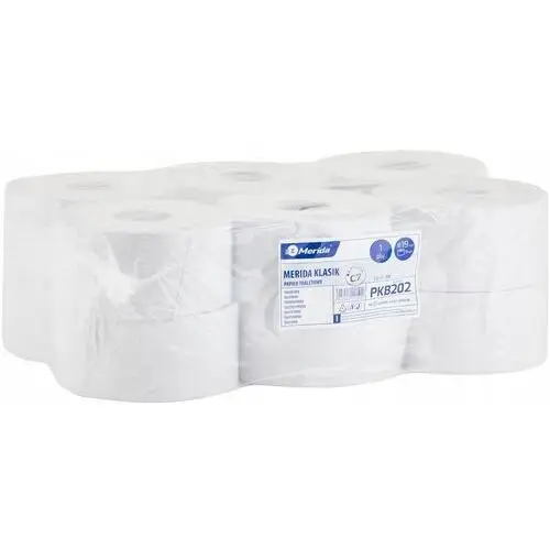 Papier toaletowy Merida PKB202 220m 12 sztuk biały