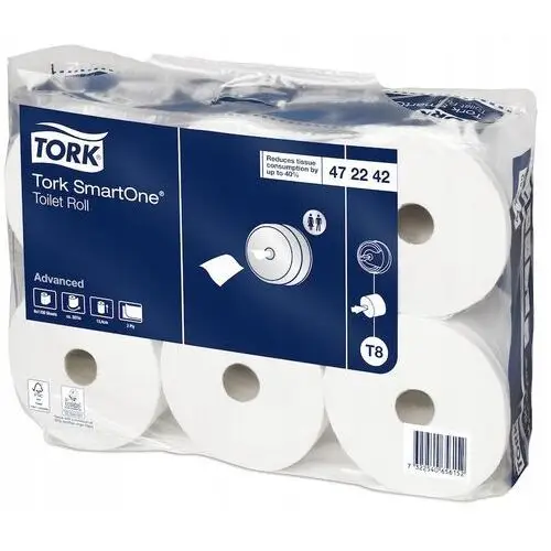 Papier Toaletowy Tork Mini Smart One 472193 12 Rol