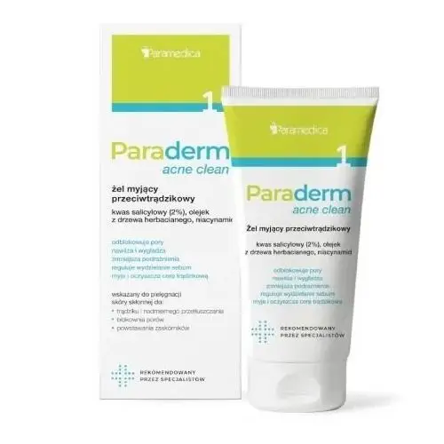 Paraderm acne gel żel aktywny przeciwtrądzikowy 50g