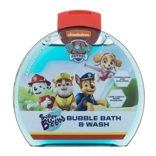 Nickelodeon Paw Patol płyn do kąpieli o zapachu malinowym 300 ml