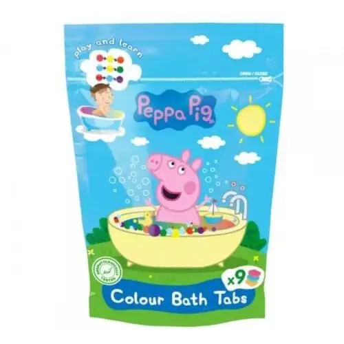 Barwinki koloryzujące do kąpieli 144g Peppa Pig
