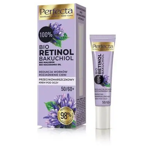 Perfecta Bio Retinol, krem pod oczy 50/60+ augencreme 15.0 ml