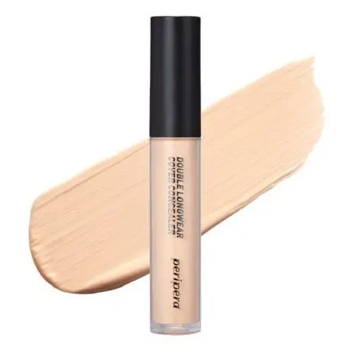 Peripera double longwear cover concealer # 02 natural beige - korektor o silnym kryciu w odcieniu naturalny beż