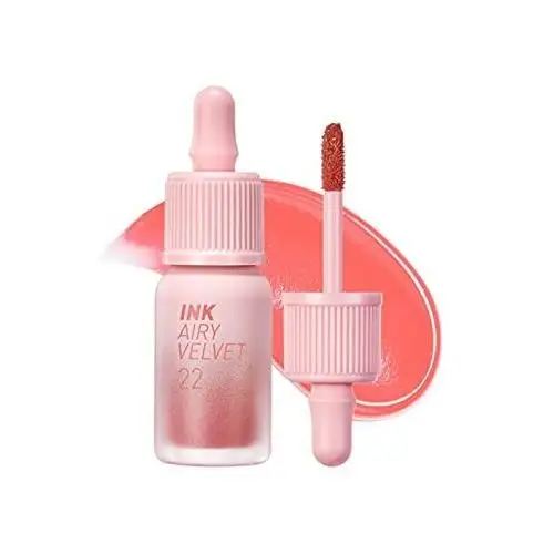 Peripera ink airy velvet 022 center peach 4g - lekka pomadka do ust