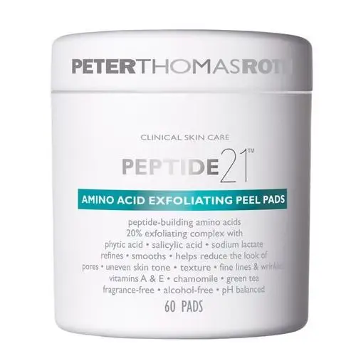 Peter thomas roth peptide 21 exfoliating peel pads (60pcs)