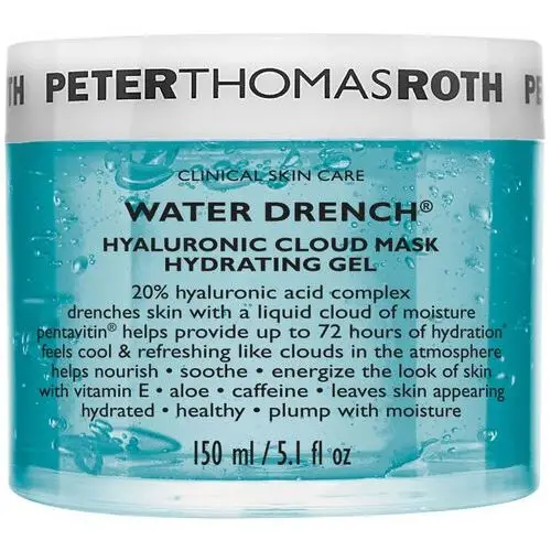 Peter Thomas Roth Water Drench Hyaluronic Cloud Mask Hydrating Gel