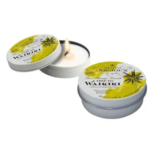 Petits joujoux waikiki - świeca do masażu - kokos-ananas (43ml)