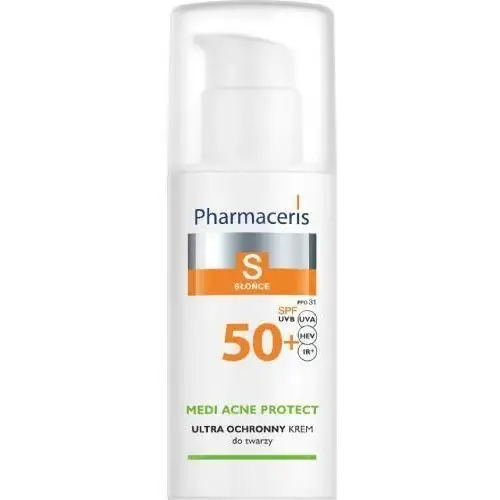 Pharmaceris S Medi Acne Protect Ultra Ochronny Krem do twarzy Spf 50+ 50 ml
