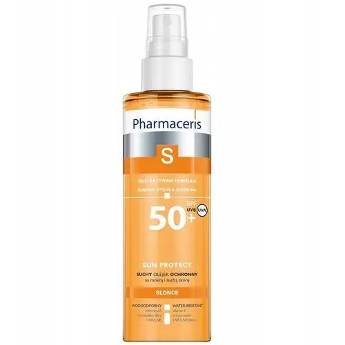 Pharmaceris S Sun Protect, suchy ochronny olejek do ciała, Spf 50+, 200 ml