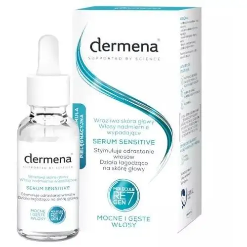 Dermena sensitive serum do wrażliwej skóry głowy i włosów nadmiernie wypadających 50ml Pharmena sa