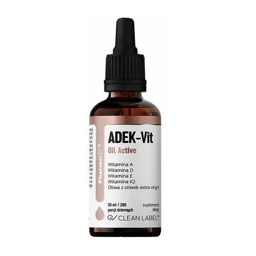 Pharmovit Suplement adek-vit oil active 30 ml clean label