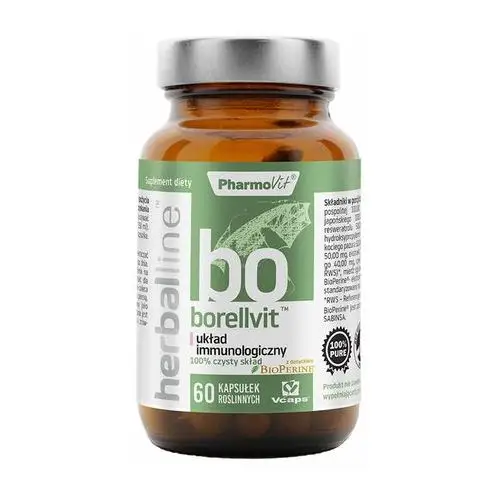 Suplement Borellvit™ układ immunologiczny 60 kaps PharmoVit Herballine™,48
