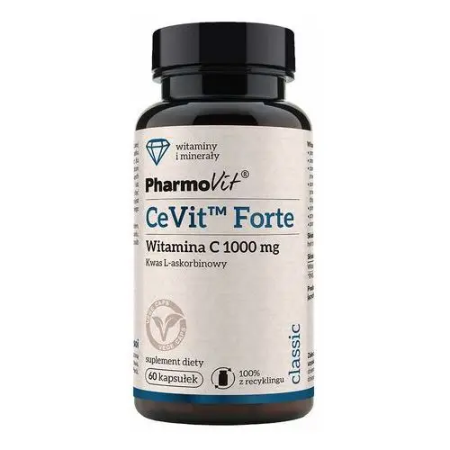 Suplement cevit™ forte witamina c 1000 mg 60 kaps classic Pharmovit