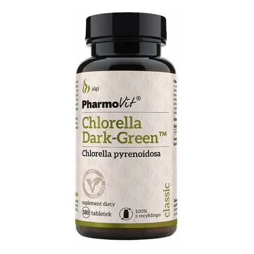 Suplement Chlorella DARK-GREEN™ 180 tabl vege PharmoVit Classic,41
