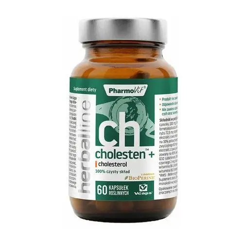 Pharmovit Suplement cholesten™+ cholesterol 60 kaps herballine™