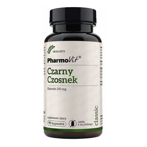 Suplement Czarny czosnek 250 mg 90 kaps PharmoVit Classic,46