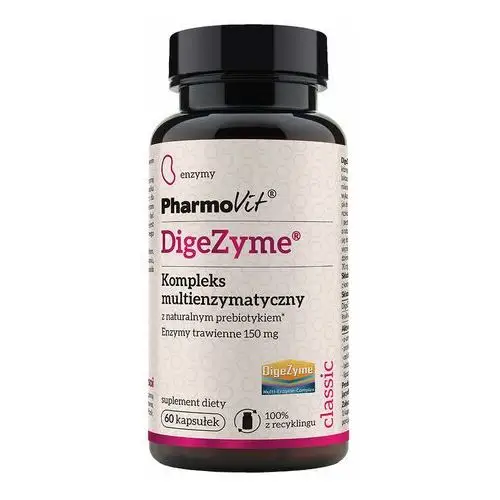 Pharmovit Suplement digezyme® kompleks multienzymatyczny 150 mg 60 kaps classic