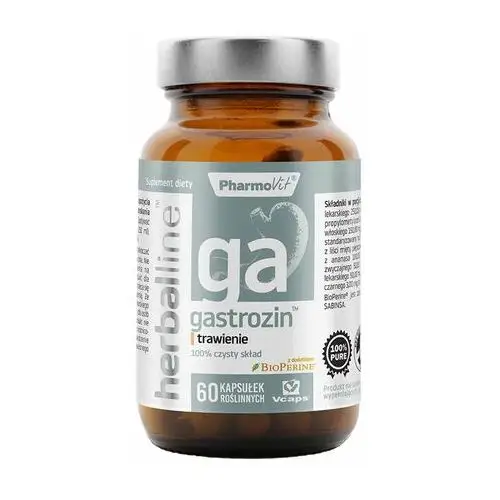 Pharmovit Suplement gastrozin™ trawienie 60 kaps herballine™