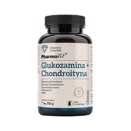 Pharmovit Suplement glukozamina + chondroityna 150 g, 40 porcji classic