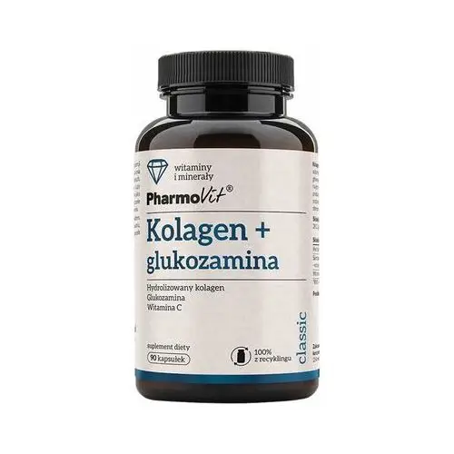 Suplement Kolagen + glukozamina 90 kaps PharmoVit Classic