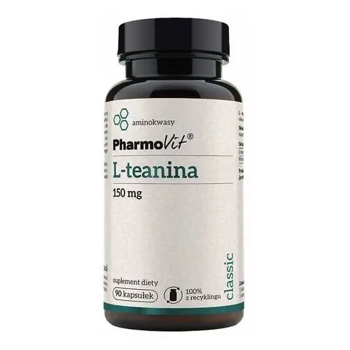 Suplement L-teanina 150 mg 90 kaps PharmoVit Classic