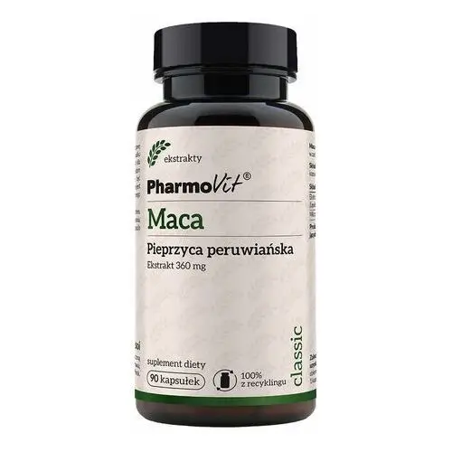 Suplement maca pieprzyca peruwiańska 360 mg 90 kaps classic Pharmovit