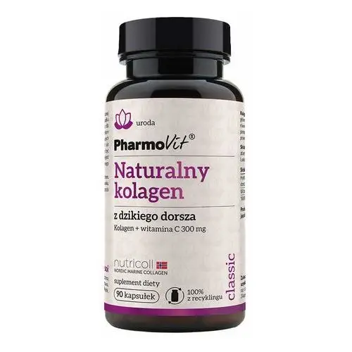 Suplement Naturalny kolagen z dzikiego dorsza 90 kaps PharmoVit Classic