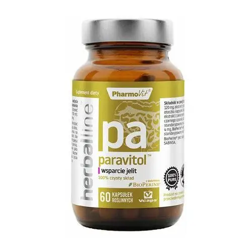 Suplement Paravitol™ wsparcie jelit 60 kaps PharmoVit Herballine™