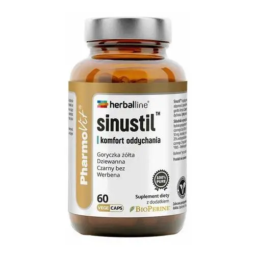 Suplement Sinustil™ komfort oddychania 60 kaps PharmoVit Herballine™