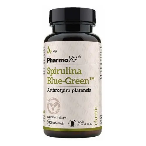 Suplement spirulina blue-green™ 180 tabl vege classic Pharmovit