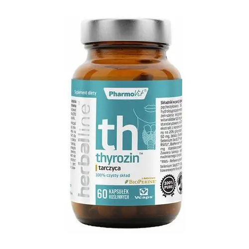 Pharmovit Suplement thyrozin™ tarczyca 60 kaps herballine™
