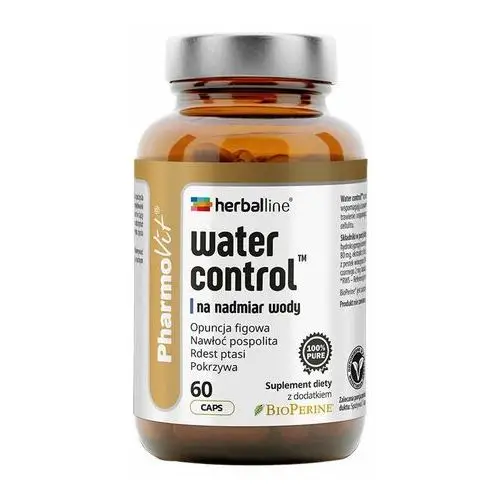 Pharmovit Suplement water control™ na nadmiar wody 60 kaps herballine™