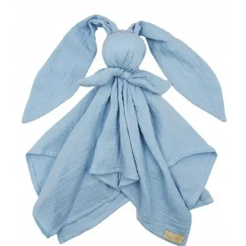 Pieluszka muślinowa Hug Me Bunny Przytulanka Blue