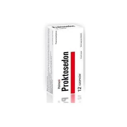 Proktosedon (proctosone) x 12 czopków Polmex