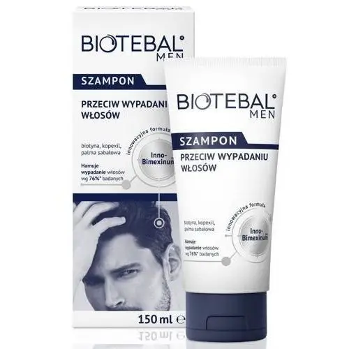 Biotebal men szampon 150ml Polpharma