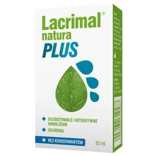 Lacrimal natura plus krople do oczu 10ml Polpharma