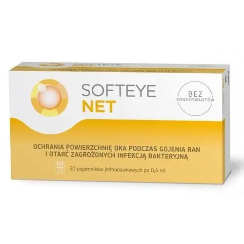 Softeye net żel do oczu x 20 pojemników 0,4ml Polpharma