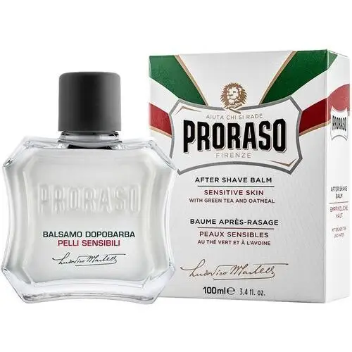 Proraso, balsam po goleniu do skóry wrażliwej green tea, 100ml