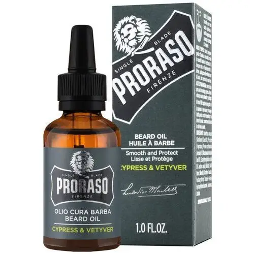 Proraso Cypress & Vetyver olejek do pielęgnacji brody 30ml