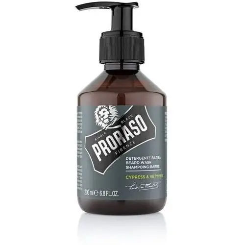 Proraso cypress & vetyver szampon do brody 200 ml