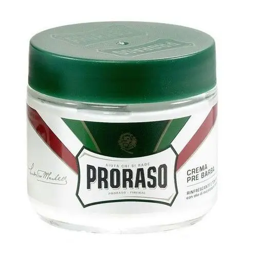 Green krem do golenia (eucalyptus oil and menthol) 100 ml Proraso