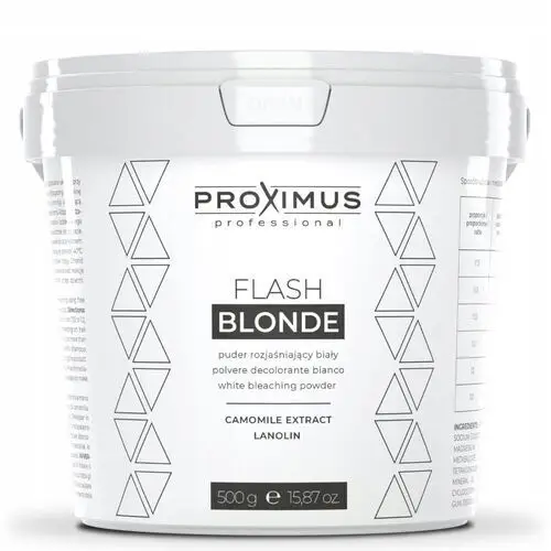 Proximus Flash Blonde 500g rozjaśniacz bezpyłowy, kolor blond